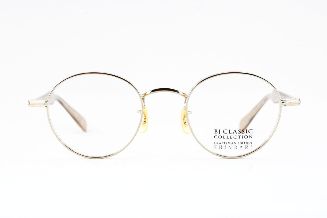 BJ CLASSIC メガネ SHINBARI SH-PM114 C-1 ボストン チタン クラシカル ヴィンテージ 芯張り BJクラシック シンバリ 鯖江 日本製 正規品