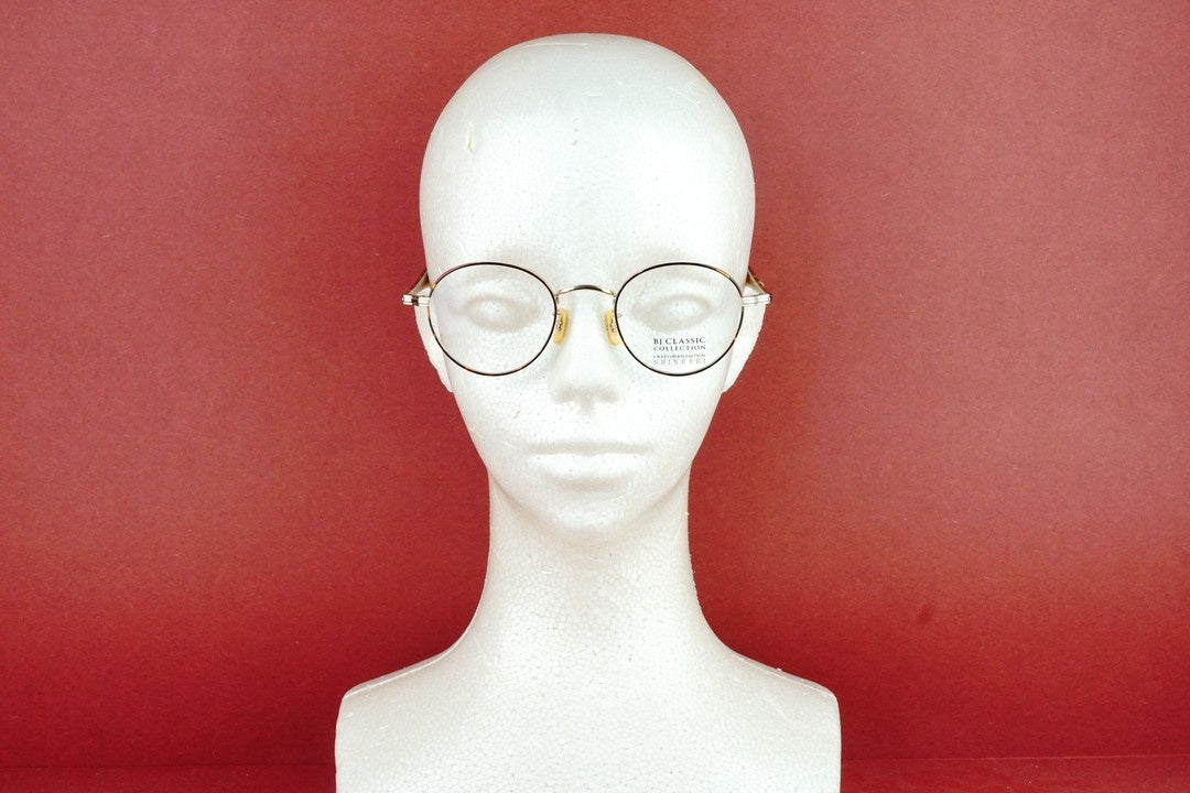 BJ CLASSIC メガネ SHINBARI SH-PM114S C-1-2F ボストン 七宝リム チタン クラシカル ヴィンテージ 芯張り BJクラシック シンバリ 鯖江 日本製 正規品