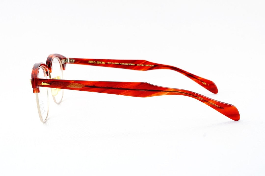 【ワンオク Takaさん着用モデル】BJ CLASSIC メガネ BROS BROW C-129-1 サーモント シリーズ ブロー セルロイド クラシカル BJクラシック 鯖江 日本製 正規品