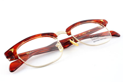 【ワンオク Takaさん着用モデル】BJ CLASSIC メガネ BROS BROW C-129-1 サーモント シリーズ ブロー セルロイド クラシカル BJクラシック 鯖江 日本製 正規品