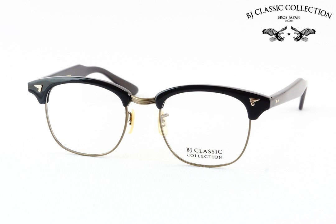 【星野源さん着用モデル】BJ CLASSIC メガネ SIRMONT S-831 C-3 ウェリントン セルロイド クラシカル ヴィンテージ BJクラシック 鯖江 日本製 正規品
