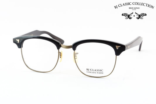 【星野源さん着用モデル】BJ CLASSIC メガネ SIRMONT S-831 C-3 ウェリントン セルロイド クラシカル ヴィンテージ BJクラシック 鯖江 日本製 正規品