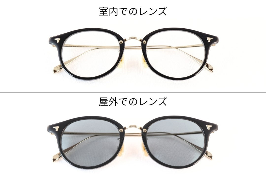 【永瀬簾さん着用】BJ CLASSIC 調光 サングラス SUNSHIFT S-C510N C-1-1 ボストン チタン クラシカル サンシフト BJクラシック 鯖江 日本製 正規品