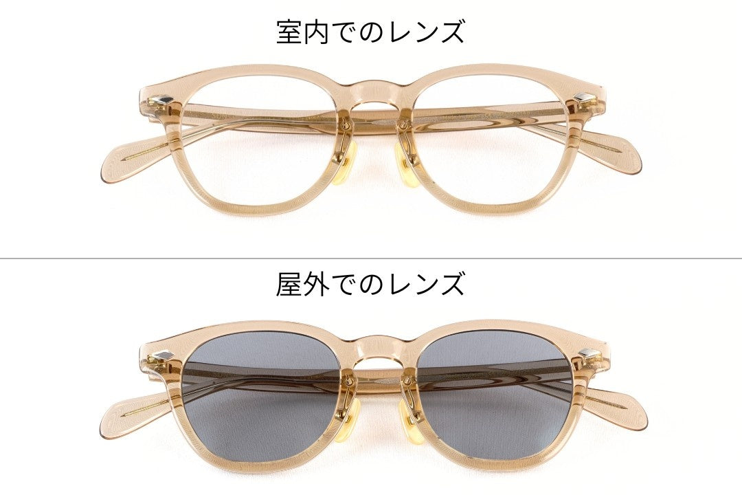 【目黒蓮さん着用】BJ CLASSIC 調光 サングラス SUNSHIFT S-JAZZ C-138a ウエリントン サンシフト BJクラシック 鯖江 日本製 正規品