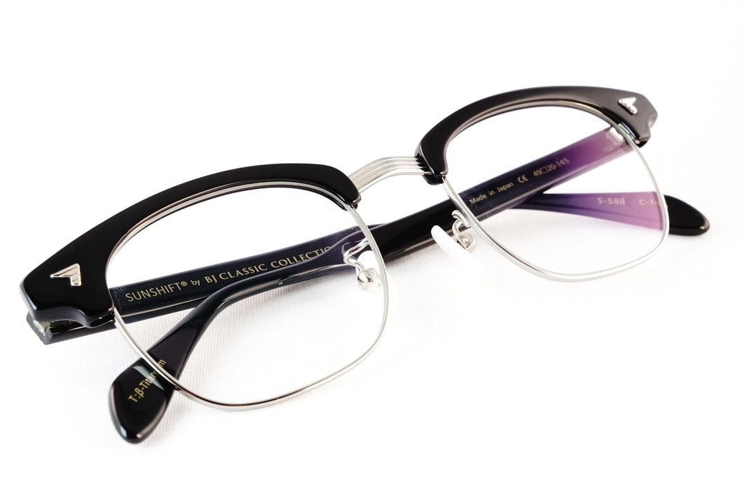 【目黒蓮さん着用】BJ CLASSIC 調光 サングラス SUNSHIFT S-S88 C-1-2a サーモント ブロー サンシフト BJクラシック 鯖江 日本製 正規品