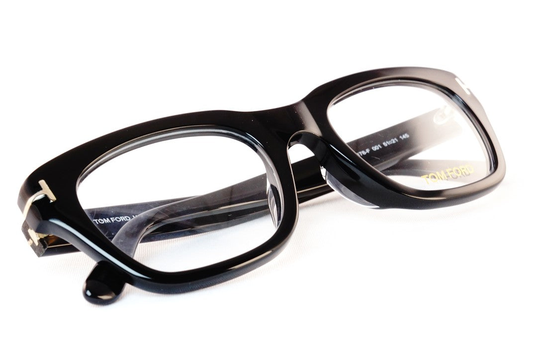 【映画シングルマン コリン・ファース着用】TOM FORD メガネ TF5178-F 001 ウェリントン アジアンフィット メンズ レディース おしゃれ 芸能人 ITALY イタリア製 トムフォード