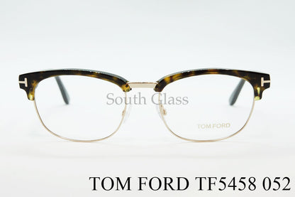 TOM FORD メガネ TF5458 052 サーモント ブロー メタル クラシック メンズ レディース 眼鏡 おしゃれ アジアンフィット トムフォード