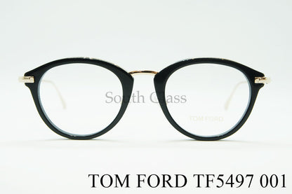 TOM FORD メガネ TF5497 001 ボストン コンビネーション メンズ レディース おしゃれ アジアンフィット トムフォード