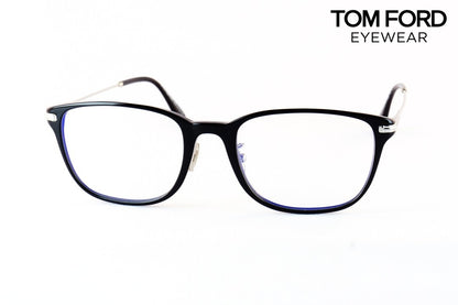 TOM FORD ブルーライトカット TF5715-D-B 001 スクエアメンズ レディース 眼鏡 おしゃれ アジアンフィット メガネ トムフォード