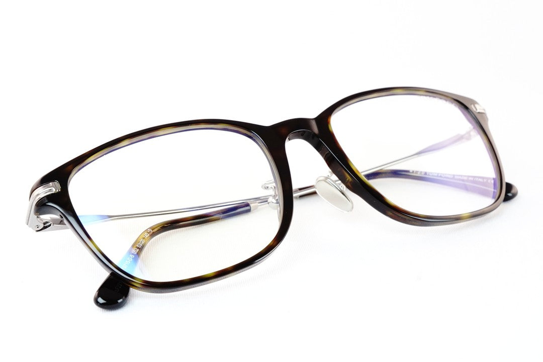 TOM FORD ブルーライトカット TF5715-D-B 052 スクエアメンズ レディース 眼鏡 おしゃれ アジアンフィット メガネ トムフォード