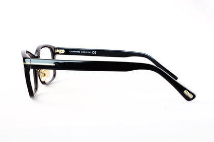 TOM FORD メガネ TF5724-D-B 001 スクエア ブルーライトカット ITALY イタリア製 トムフォード