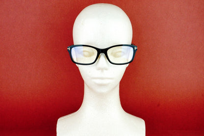 TOM FORD メガネ TF5724-D-B 001 スクエア ブルーライトカット ITALY イタリア製 トムフォード