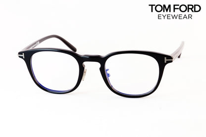 TOM FORD ブルーライトカット TF5725-D-B-N 001 ウェリントン メンズ レディース 眼鏡 アジアンフィット メガネ トムフォード