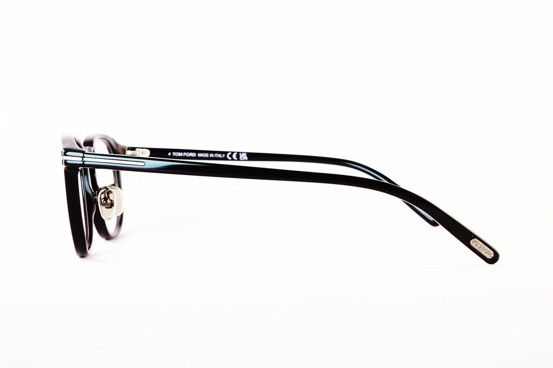 TOM FORD ブルーライトカット TF5725-D-B-N 001 ウェリントン メンズ レディース 眼鏡 アジアンフィット メガネ トムフォード