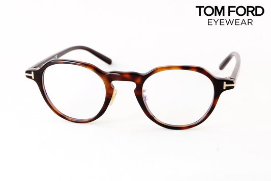 TOM FORD ブルーライトカット TF5726-D-B 052 クラウンパントボストン メンズ レディース おしゃれ アジアンフィット メガネ トムフォード