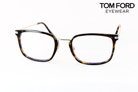 TOM FORD ブルーライトカット TF5747-D-B 052 コンビネーション スクエア ITALY イタリア製 トムフォード