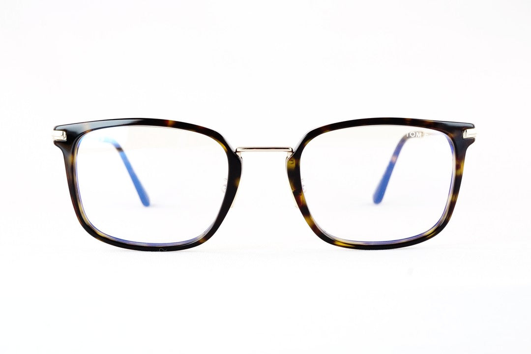 TOM FORD ブルーライトカット TF5747-D-B 052 コンビネーション スクエア ITALY イタリア製 トムフォード