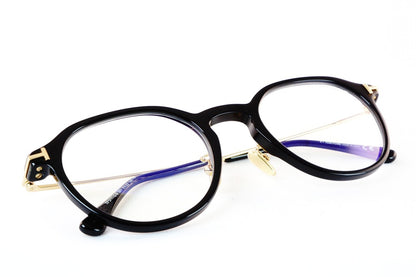 TOM FORD ブルーライトカット TF5777-D-B 001 ウェリントン クラシカル セルフレーム メガネ フレーム トムフォード