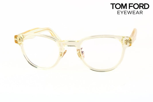 TOM FORD ブルーライトカット TF5783-D-B 039 日本限定 ウェリントン ボストン ボスリントン メンズ レディース 眼鏡 アジアンフィット メガネ トムフォード