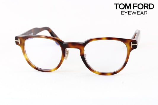 TOM FORD ブルーライトカット TF5783-D-B 053 日本限定 ウェリントン ボストン ボスリントン メンズ レディース 眼鏡 アジアンフィット メガネ トムフォード