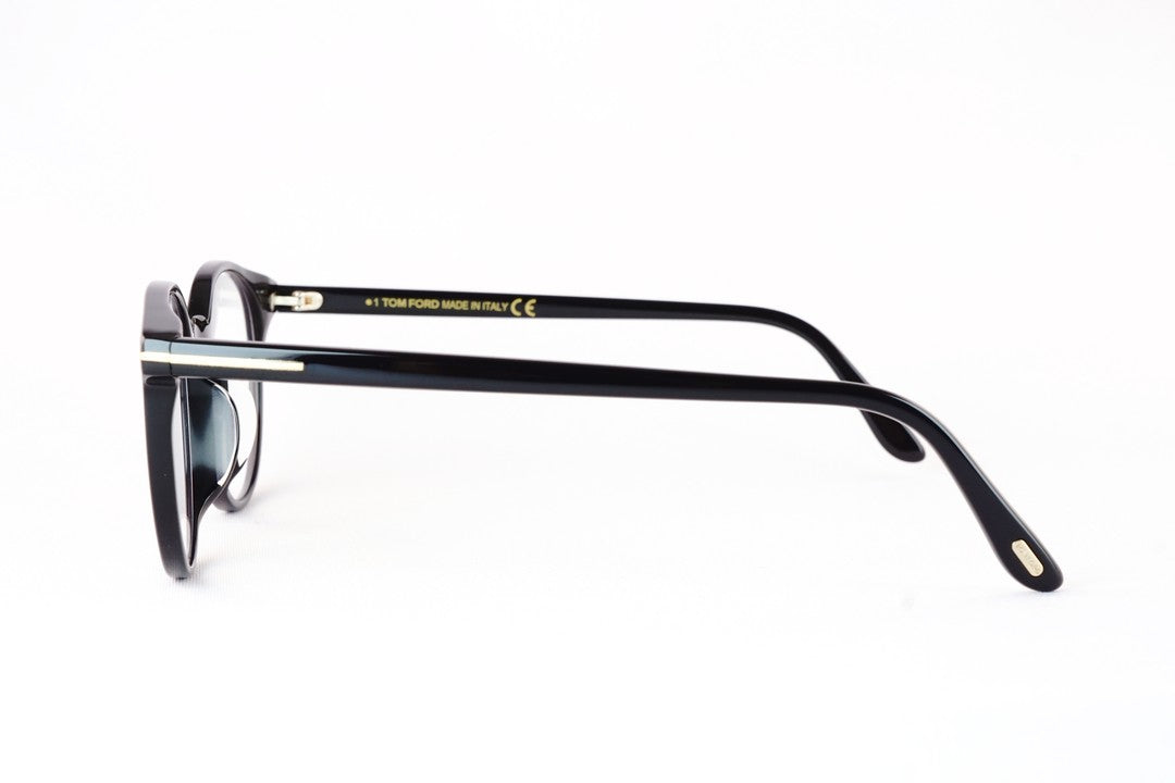 TOM FORD ブルーライトカット TF5796-K-B 001 ボストン クラシカル セルフレーム メガネ フレーム トムフォード