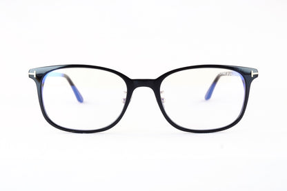 TOM FORD ブルーライトカット TF5852-D-B 001 スクエア メガネ italy イタリア製 トムフォード