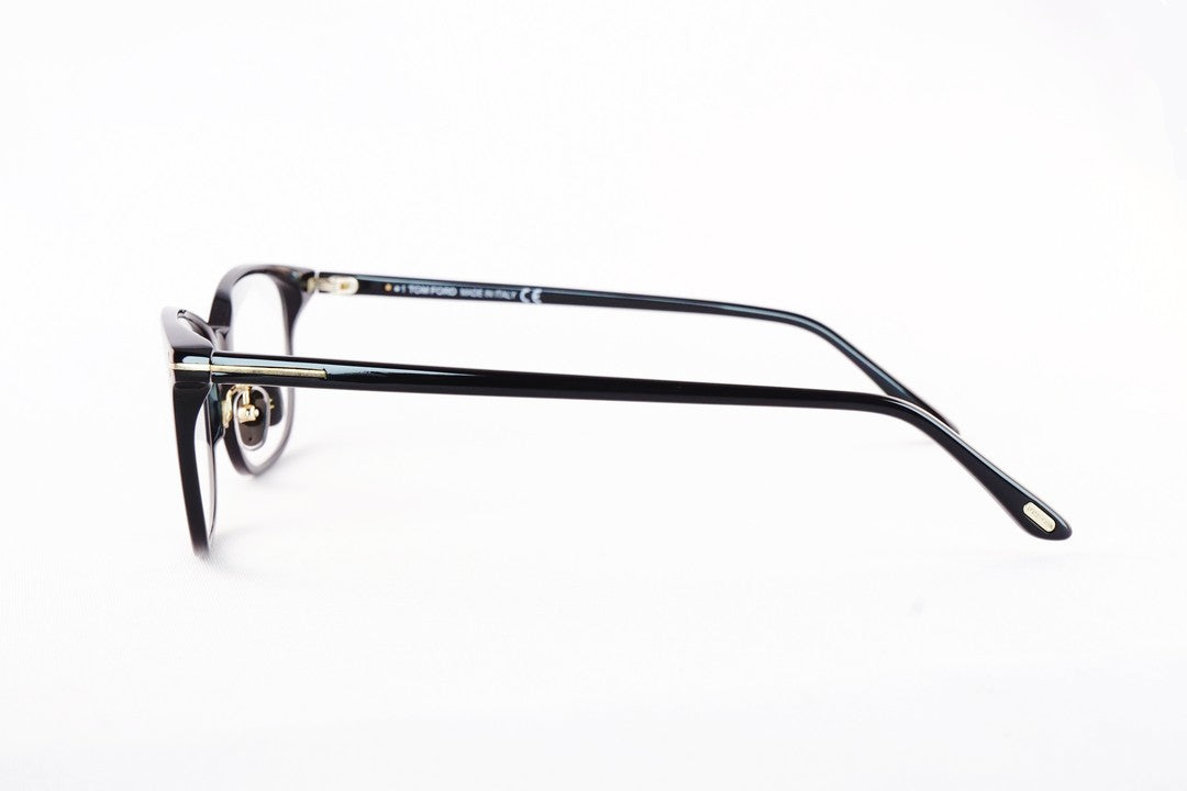 TOM FORD ブルーライトカット TF5852-D-B 001 スクエア メガネ italy イタリア製 トムフォード