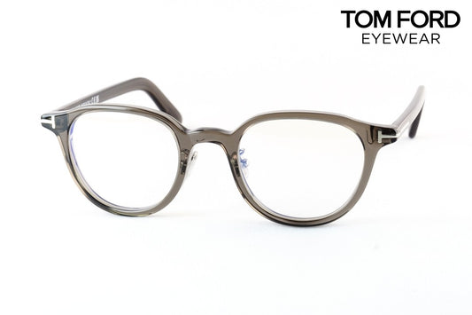 TOM FORD ブルーライトカット TF5857-D-B 020 ボスリントン メンズ レディース おしゃれ アジアンフィット メガネ クリアフレーム ITALY イタリア製 トムフォード