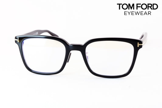TOM FORD ブルーライトカット TF5859-D-B ECO 001 スクエア メンズ レディース 眼鏡 アジアンフィット メガネ トムフォード