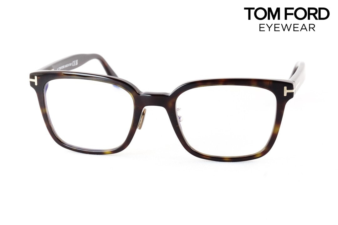 TOM FORD ブルーライトカット TF5859-D-B ECO 052 スクエア メンズ レディース 眼鏡 アジアンフィット メガネ トムフォード