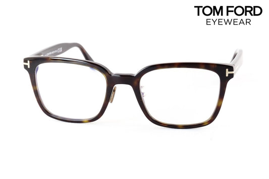 TOM FORD ブルーライトカット TF5859-D-B ECO 052 スクエア メンズ レディース 眼鏡 アジアンフィット メガネ トムフォード