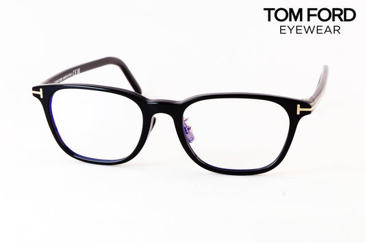 【吉野北人さん着用】TOM FORD ブルーライトカット TF5860-D-B ECO 001 ウエリントン メンズ レディース おしゃれ アジアンフィット メガネ ITALY イタリア製 トムフォード