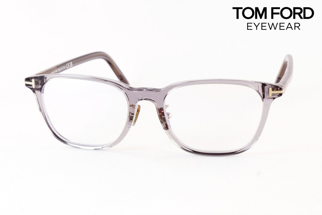TOM FORD ブルーライトカット TF5860-D-B ECO 020 ウエリントン メンズ レディース おしゃれ アジアンフィット メガネ ITALY イタリア製 トムフォード