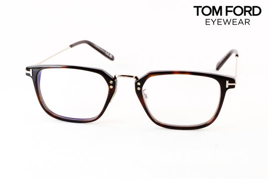 TOM FORD ブルーライトカット TF5862-D-B 052 日本限定 スクエア コンビネーション メンズ レディース 眼鏡 メガネ トムフォード