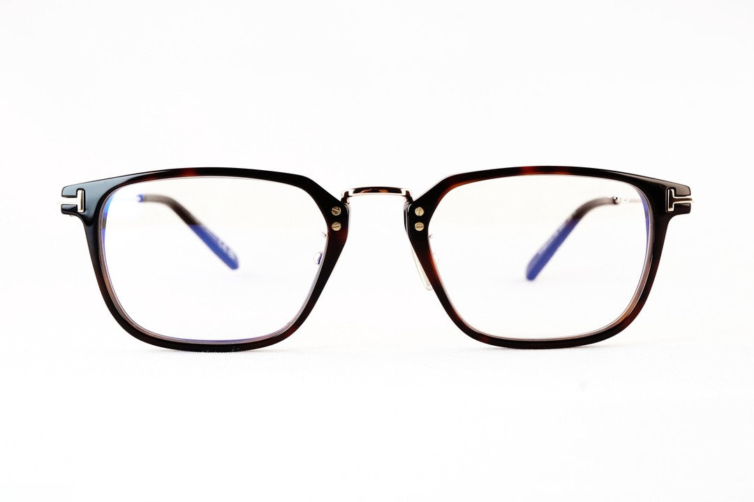 TOM FORD ブルーライトカット TF5862-D-B 052 日本限定 スクエア コンビネーション メンズ レディース 眼鏡 メガネ トムフォード