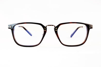 TOM FORD ブルーライトカット TF5862-D-B 052 日本限定 スクエア コンビネーション メンズ レディース 眼鏡 メガネ トムフォード
