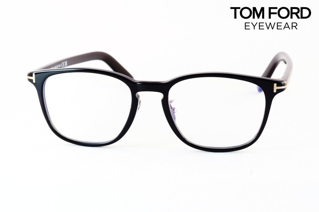 日本限定 TOM FORD メガネ TF5918-D-B ECO 001 ウェリントン メンズ レディース おしゃれ アジアンフィット ITALY イタリア製 トムフォード
