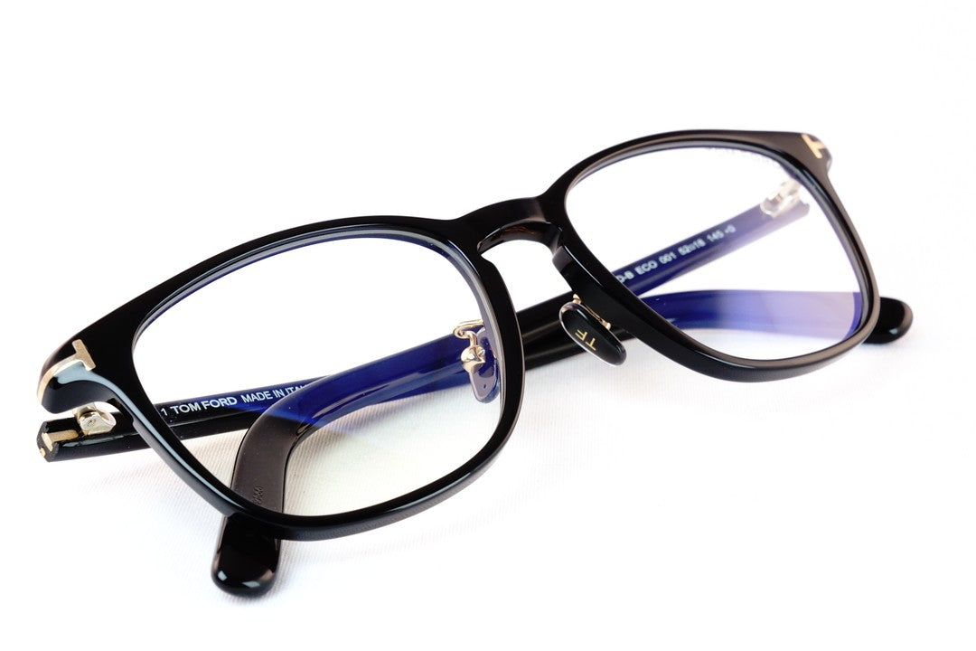 日本限定 TOM FORD メガネ TF5918-D-B ECO 001 ウェリントン メンズ レディース おしゃれ アジアンフィット ITALY イタリア製 トムフォード