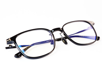 【益若つばささん着用】TOM FORD ブルーライトカット TF5923-K-B 001 ウェリントン メンズ レディース アジアンフィット メガネ トムフォード