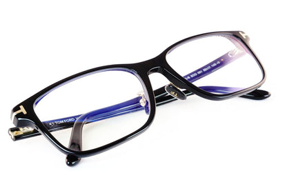 日本限定 TOM FORD ブルーライトカット TF5926-D-B ECO 001 スクエア メンズ レディース おしゃれ アジアンフィット メガネ ITALY イタリア製 トムフォード