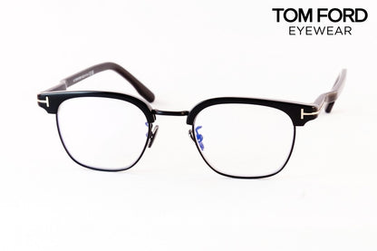 TOM FORD ブルーライトカット TF5932-D-B 001 日本限定 サーモント ブロー ウェリントン コンビネーション クラシカル メンズ レディース メガネ トムフォード