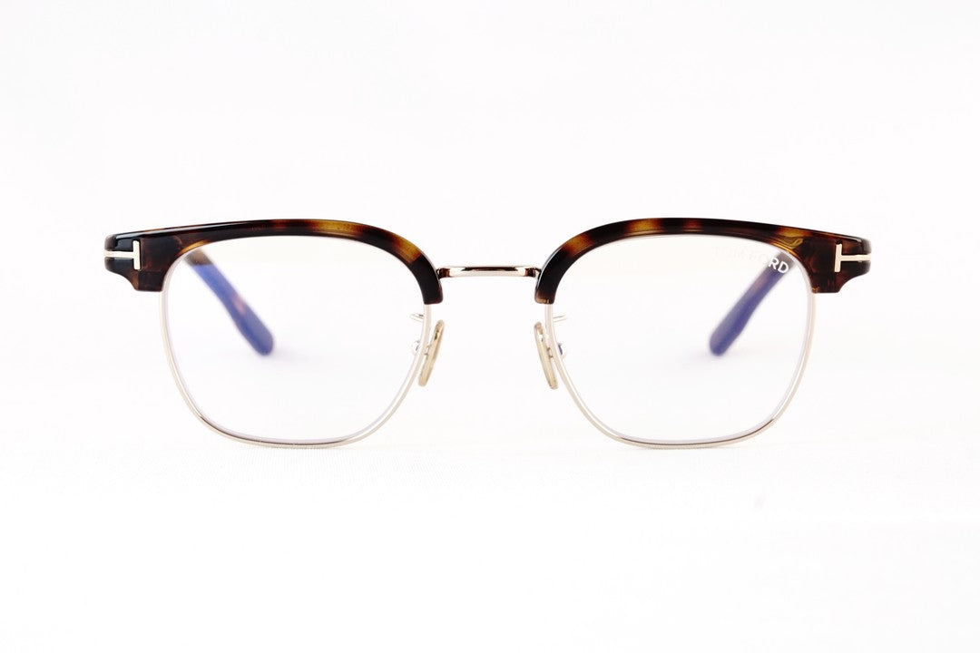 【優里さん着用】TOM FORD ブルーライトカット TF5932-D-B 052 日本限定 サーモント ブロー ウェリントン コンビネーション クラシカル メンズ レディース メガネ トムフォード