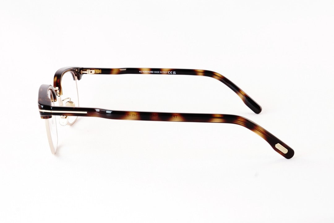 【優里さん着用】TOM FORD ブルーライトカット TF5932-D-B 052 日本限定 サーモント ブロー ウェリントン コンビネーション クラシカル メンズ レディース メガネ トムフォード