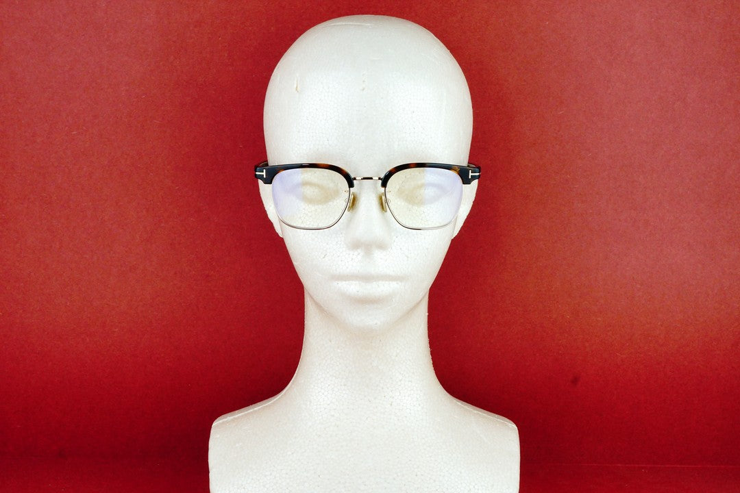 【優里さん着用】TOM FORD ブルーライトカット TF5932-D-B 052 日本限定 サーモント ブロー ウェリントン コンビネーション クラシカル メンズ レディース メガネ トムフォード