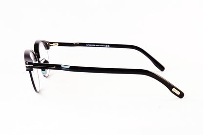 TOM FORD ブルーライトカット TF5933-D-B 001 日本限定 サーモント ブロー オーバル コンビネーション クラシカル メンズ レディース メガネ トムフォード