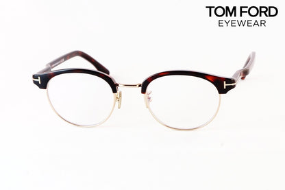 TOM FORD ブルーライトカット TF5933-D-B 052 日本限定 サーモント ブロー オーバル コンビネーション クラシカル メンズ レディース メガネ トムフォード