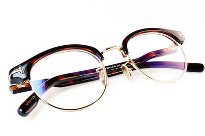 TOM FORD ブルーライトカット TF5933-D-B 052 日本限定 サーモント ブロー オーバル コンビネーション クラシカル メンズ レディース メガネ トムフォード