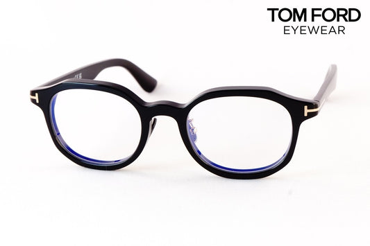 日本限定 TOM FORD メガネ TF6007-D-B ECO 001 フレンチ ウェリントン メンズ レディース おしゃれ アジアンフィット ITALY イタリア製 トムフォード