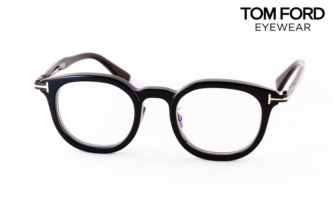日本限定 TOM FORD メガネ TF6009-D-B 001 ウェリントン メンズ レディース おしゃれ アジアンフィット ITALY イタリア製 トムフォード