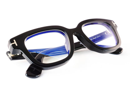 TOM FORD ブルーライトカット TF6072-D-B ECO 001 ウェリントン メンズ レディース おしゃれ メガネ アジアンフィット 日本企画 ITALY イタリア製 トムフォード